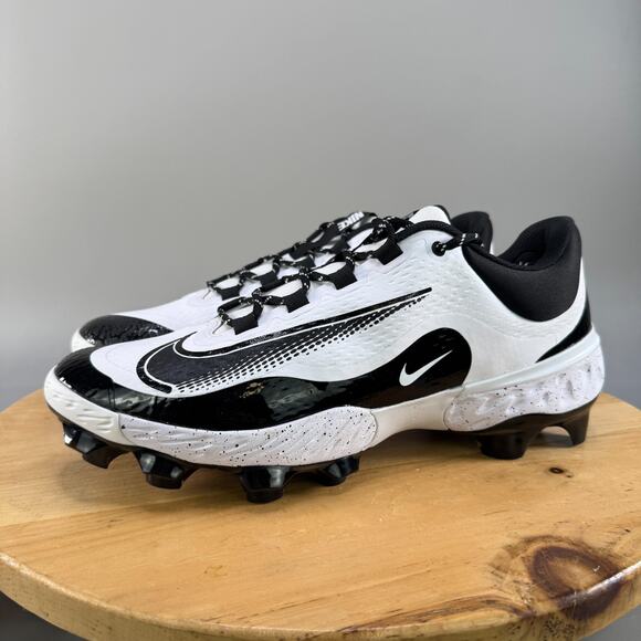 Nike Alpha Huarache Elite 4 Low MCS Men Size 14 Baseball Cleats White FD6255-108 - Picture 3 of 9